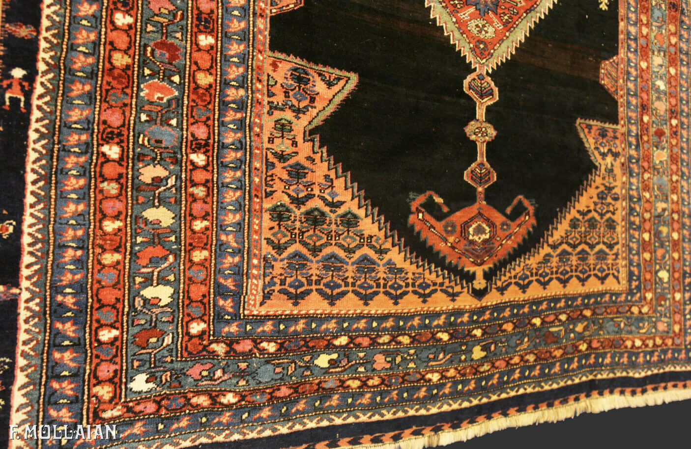 Antique Persian Kurdo Carpet n°:66200234